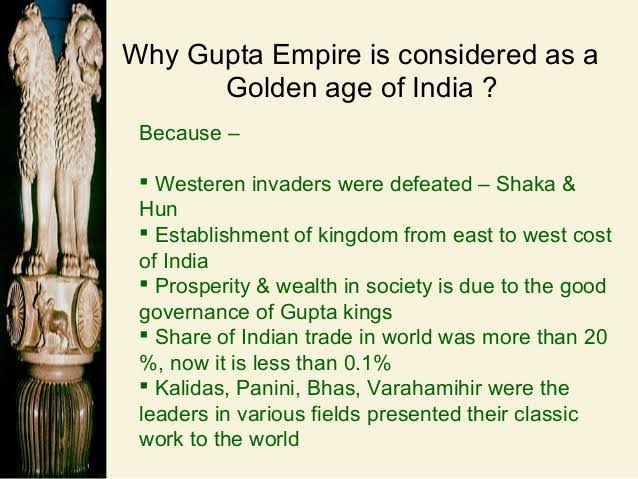 Features of Gupta empire