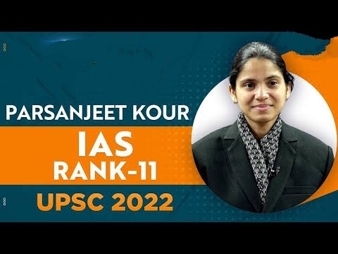 Prasanjeet Kaur UPSC TOPPER Marksheet