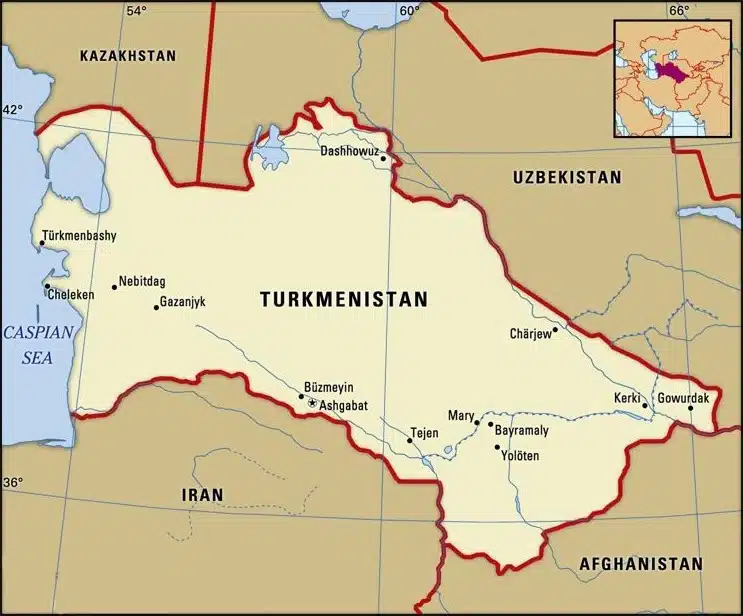 India-Turkmenistan Relations upsc