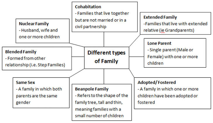 Types and Forms of Family 